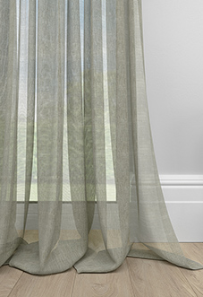 Coachella Voile, Silver Glint - Made to Measure Curtains